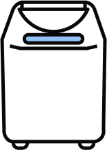 洗濯機のアイコン