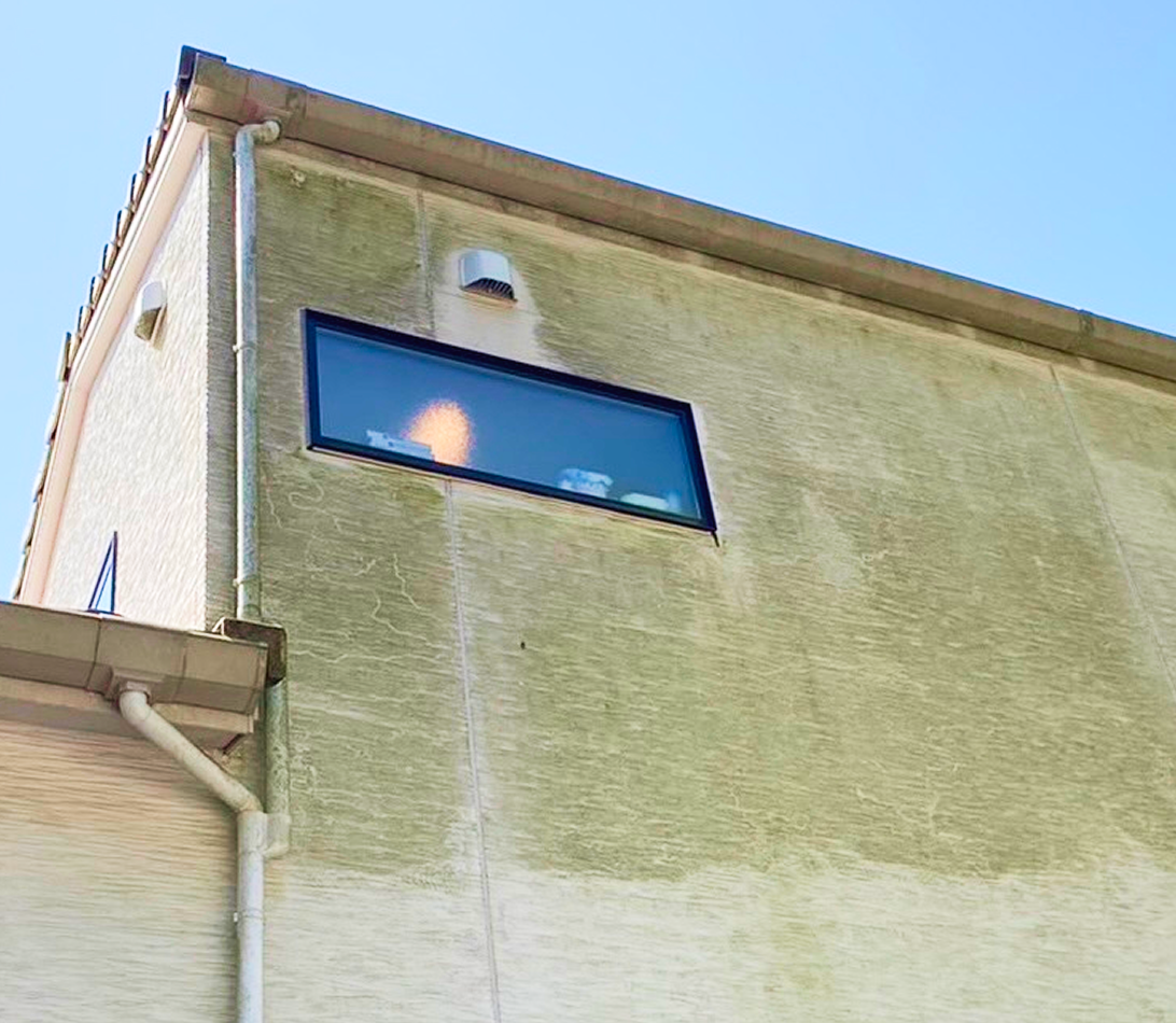 外壁洗浄のビフォー写真