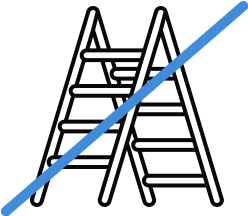 足場不要の写真