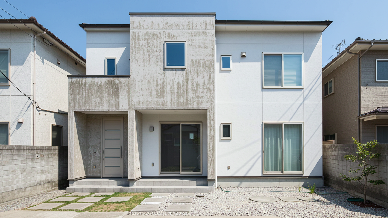 汚れを放置した家の写真