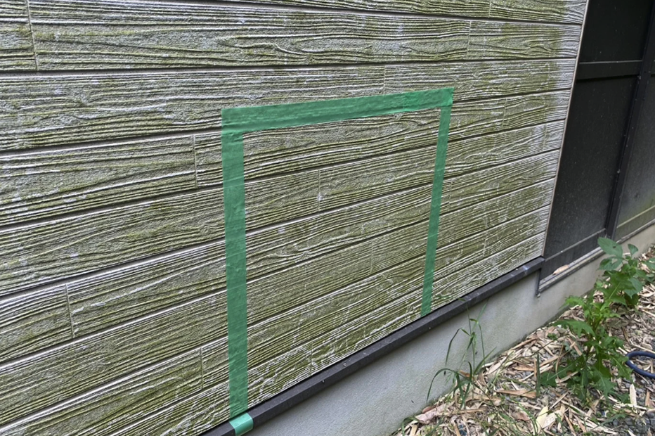 外壁洗浄のビフォー写真