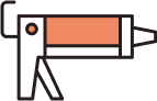 コーキングガンのアイコン