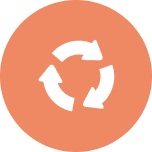 循環しているアイコン