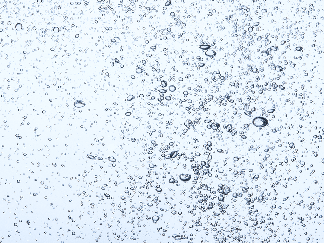 微細な気泡の写真